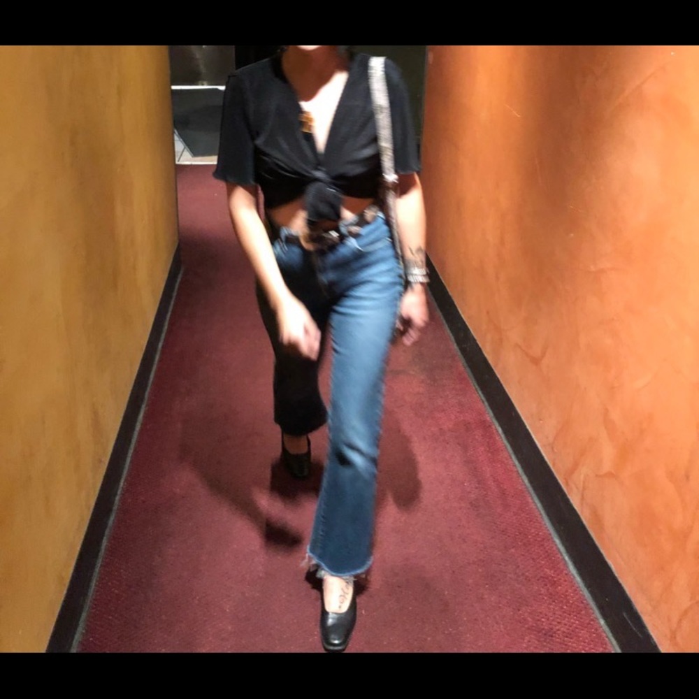 Vintage Paris Blues Flared Denim Jeans